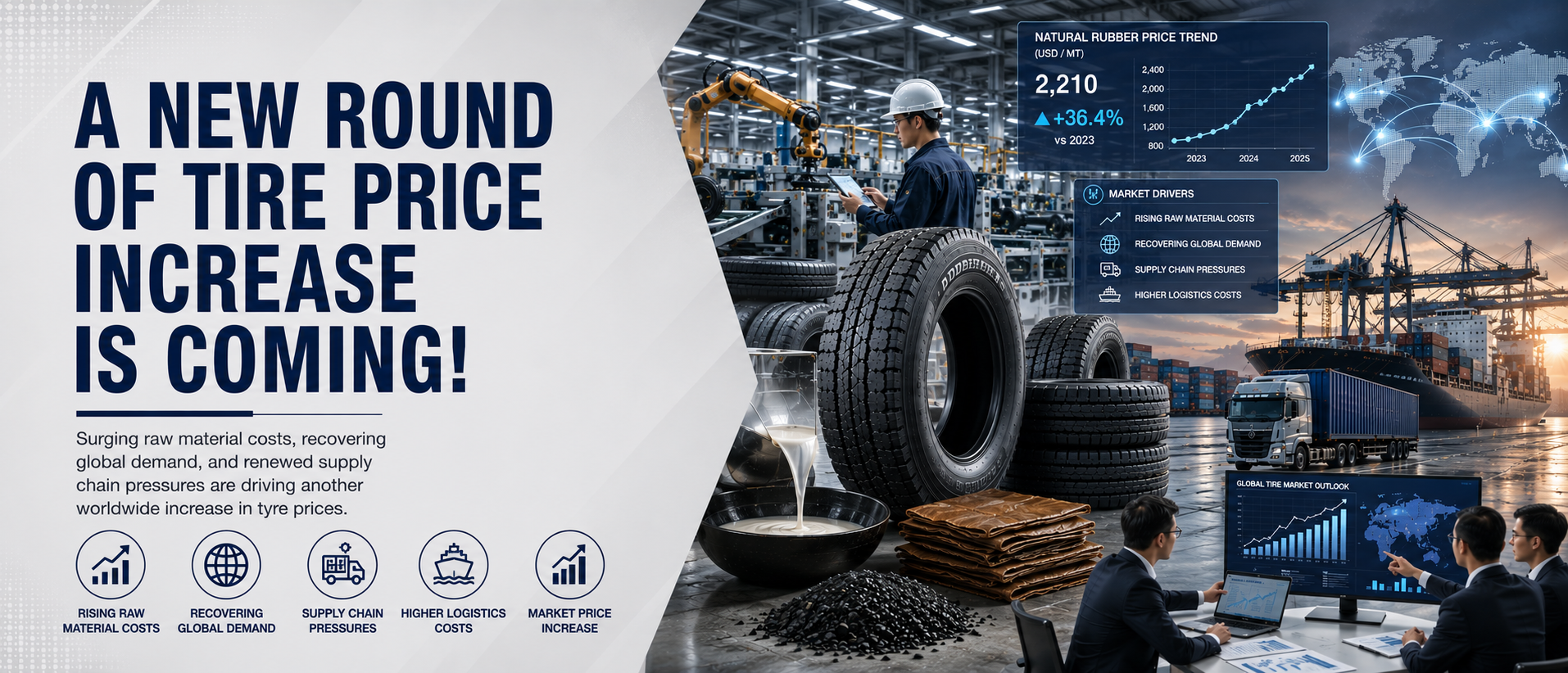 A new round of tire price increase is coming！