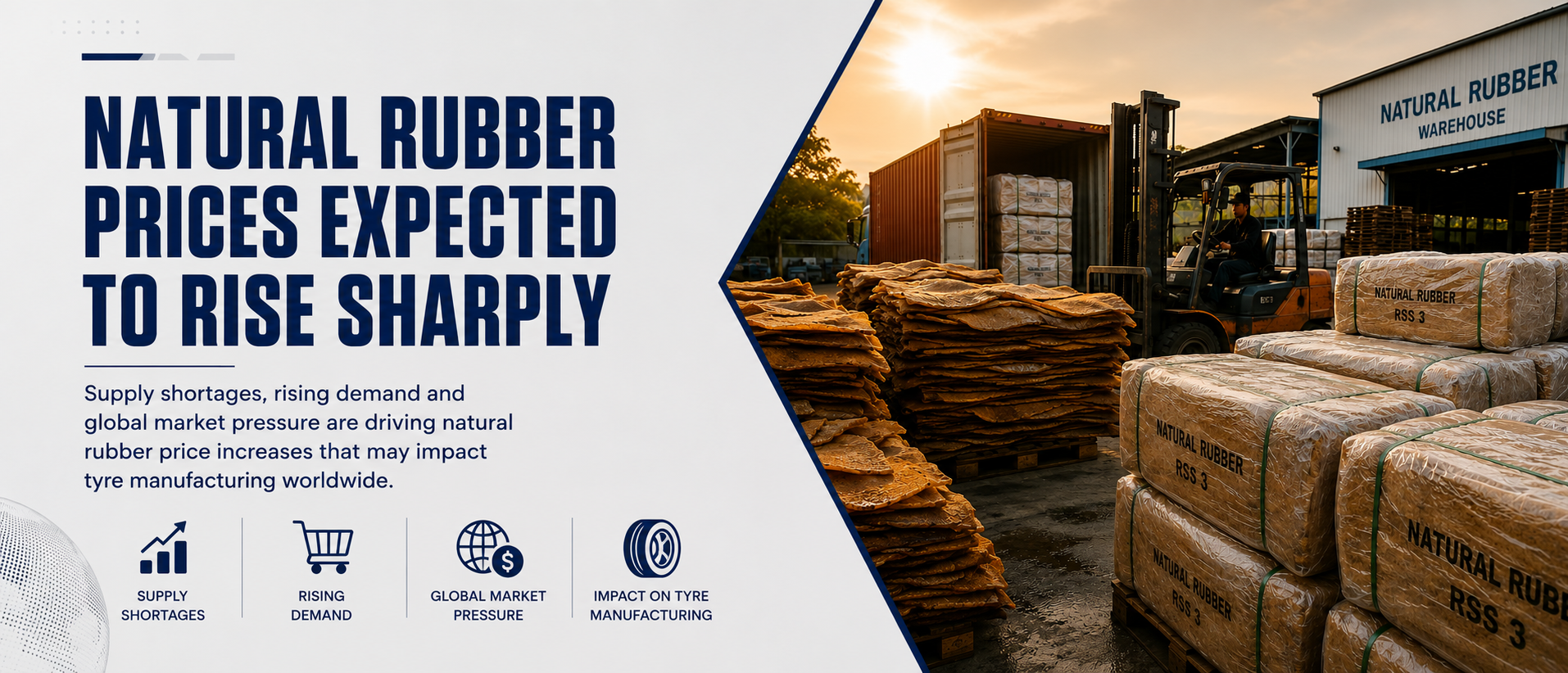 Natural Rubber Prices Forecast to Rise Due to Supply Gap