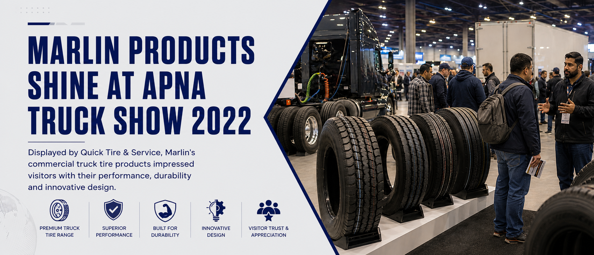 Marlin products in APNA Truck Show