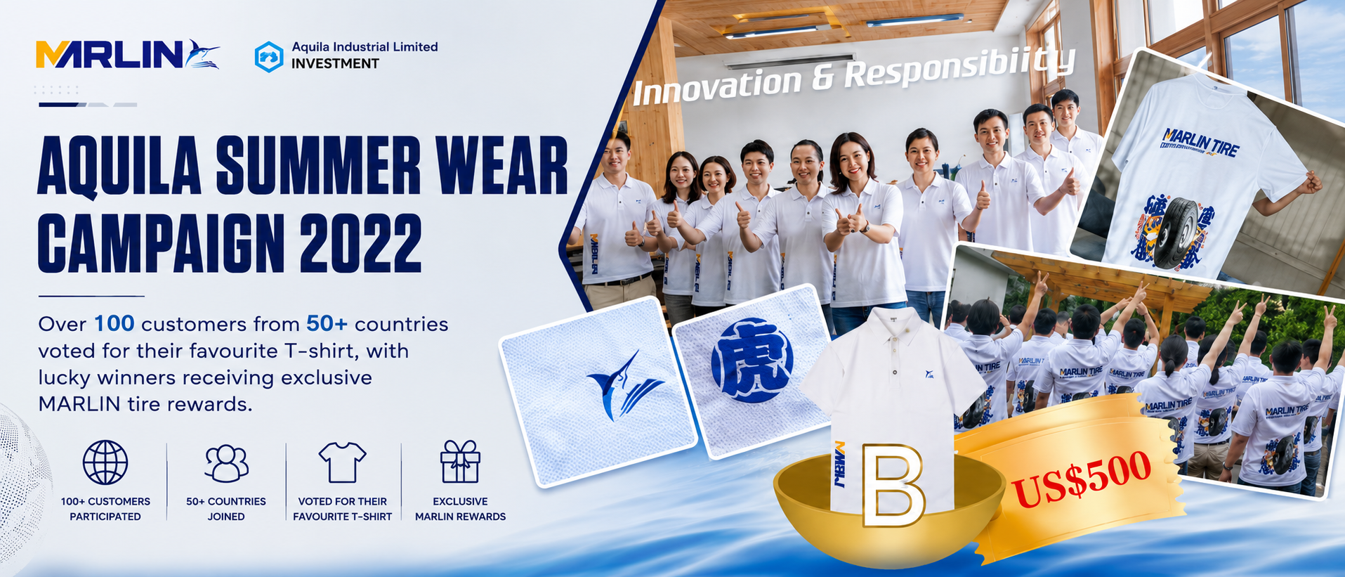 We wear what you voted for. Good choice!