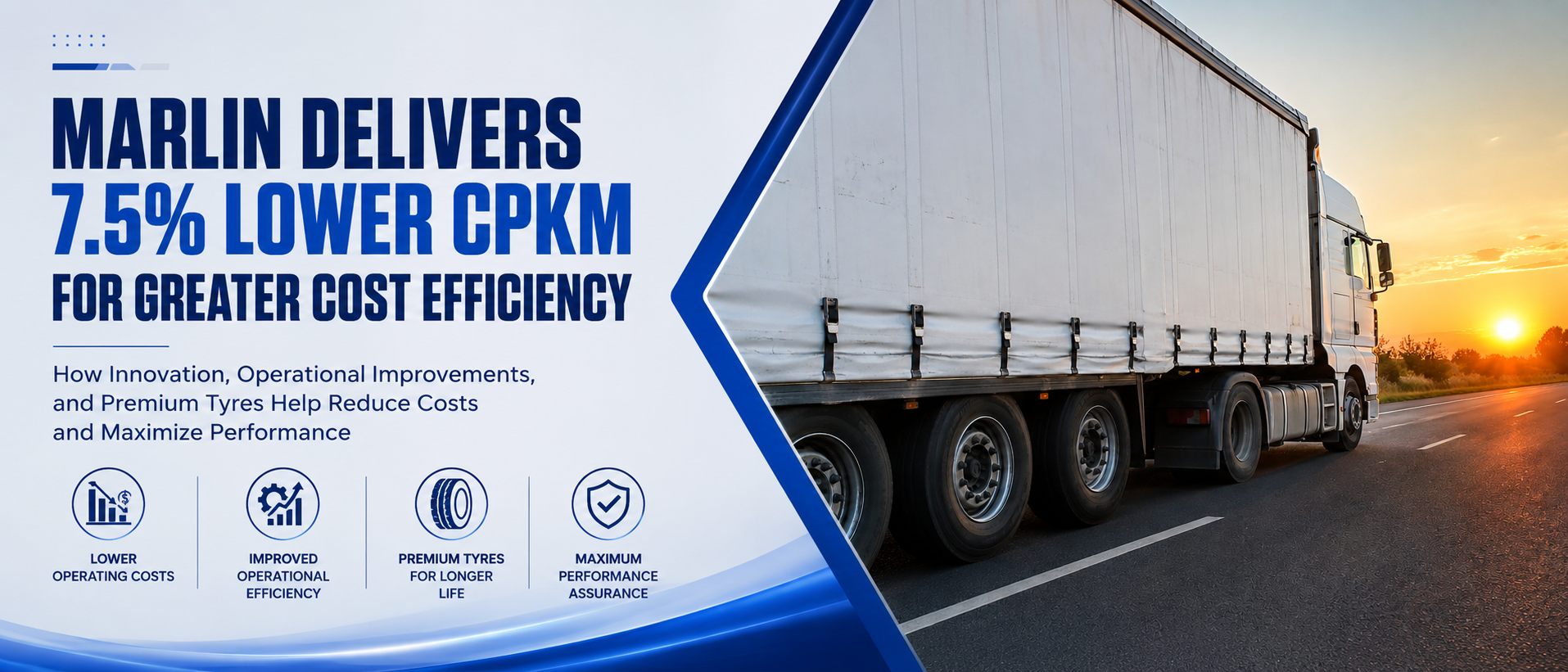 Lower CPKM Delivered by Marlin