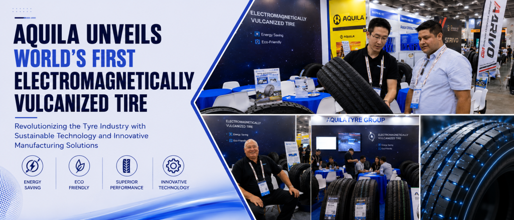 Aquila Tyre Group Unveils World's First Electromagnetically Vulcanized Tire