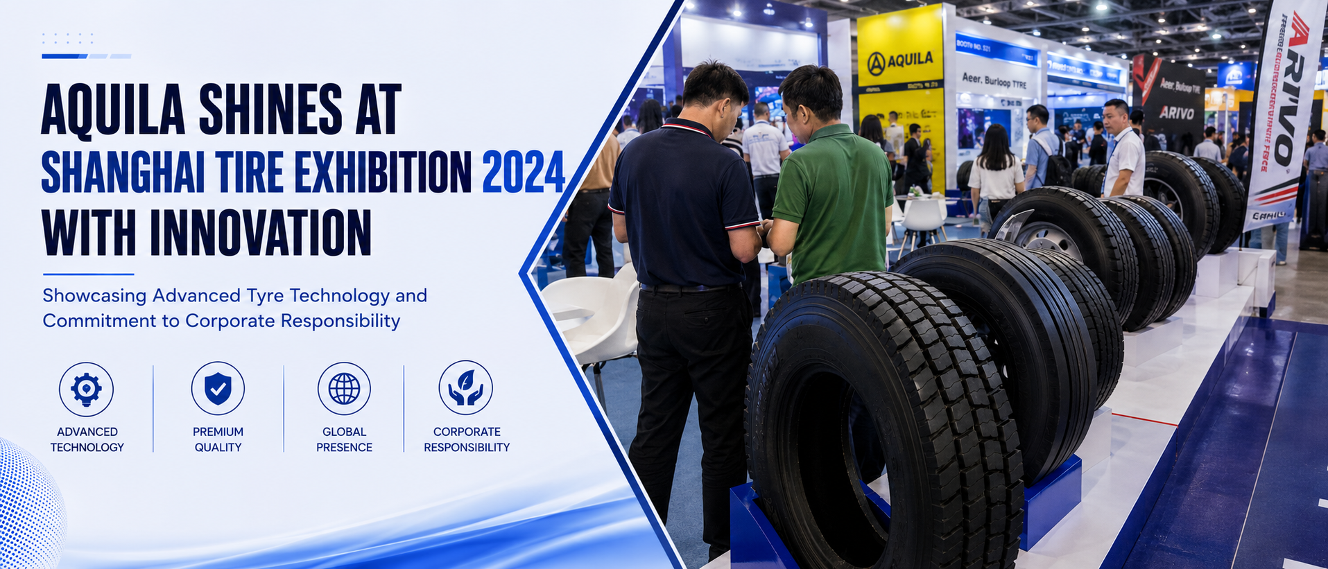 Aquila at Shanghai Tire Exhibition