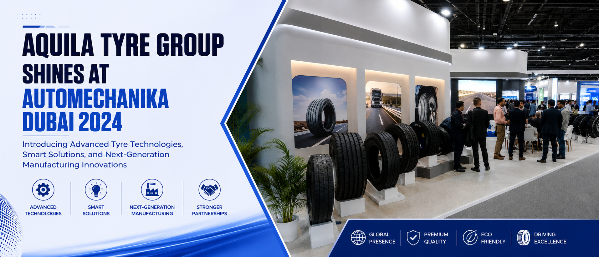 AQUILA TYRE GROUP Shines at Automechanika