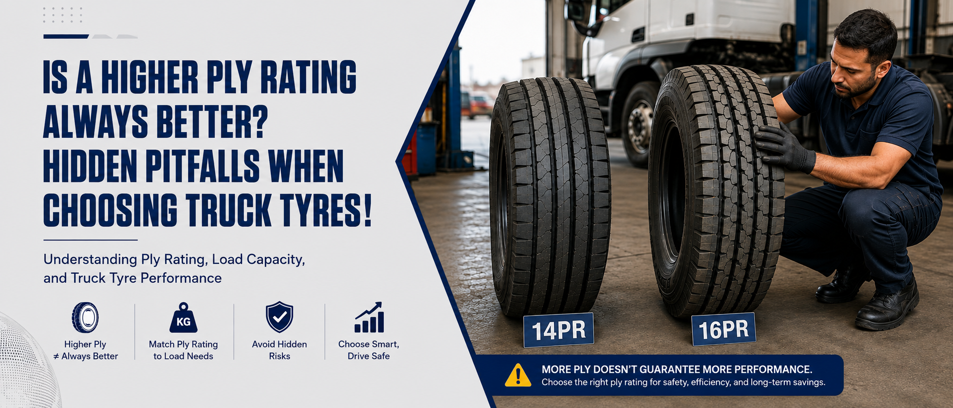 Is a Higher Ply Rating Always Better Hidden Pitfalls When Choosing Truck Tyres！