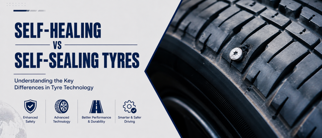 Self-Healing vs Self-Sealing Tyres: What's the Real Difference?