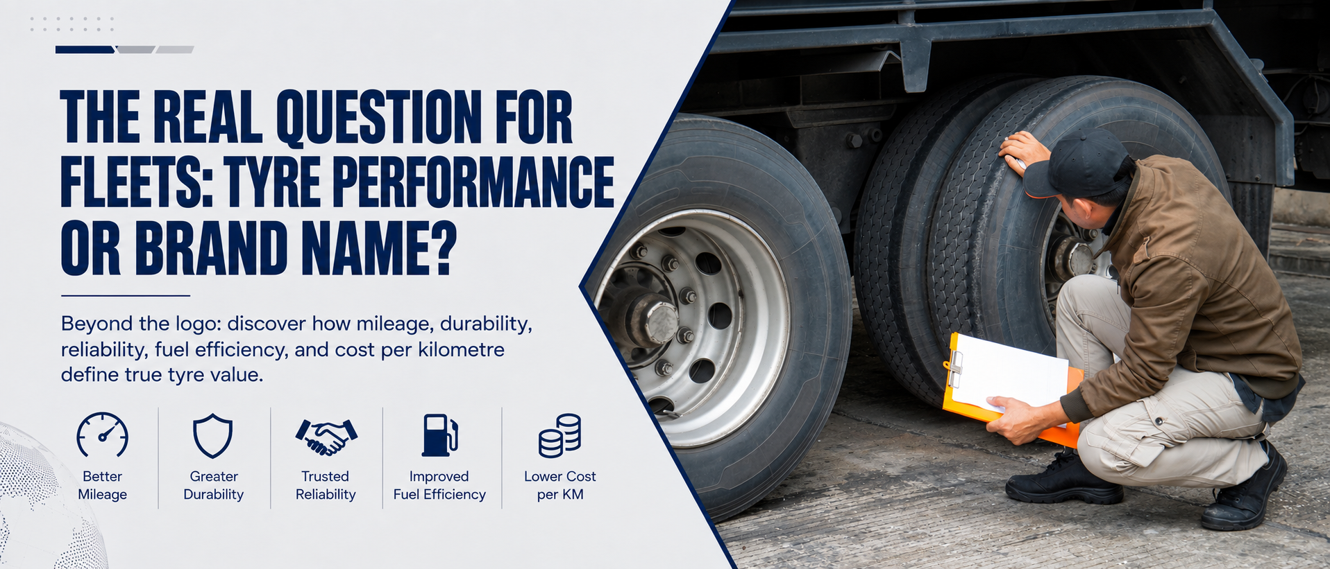 The Real Question for Fleets Tyre Performance or Brand Name