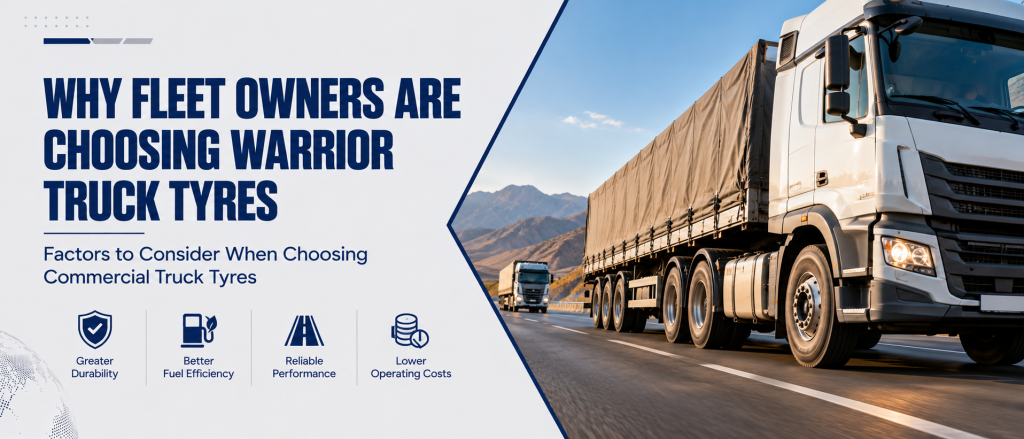 Why Fleet Owners Are Choosing Warrior Truck Tyres